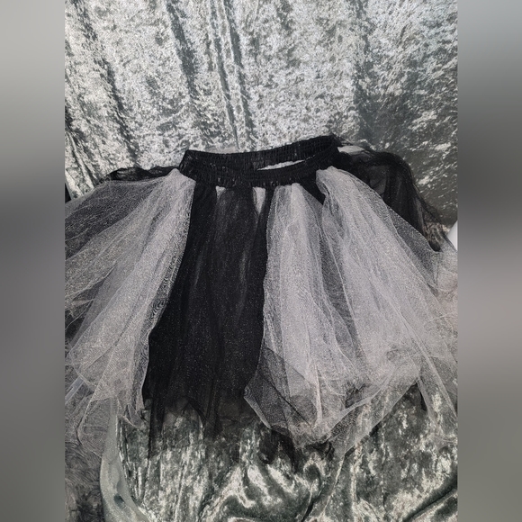 Halloween Skirt Layered Tulle Tutu Ballet Dance - Picture 6 of 10